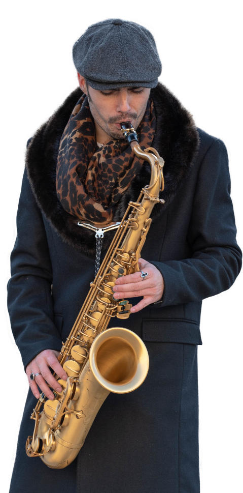 SAXONARA est saxophoniste à Perpignan