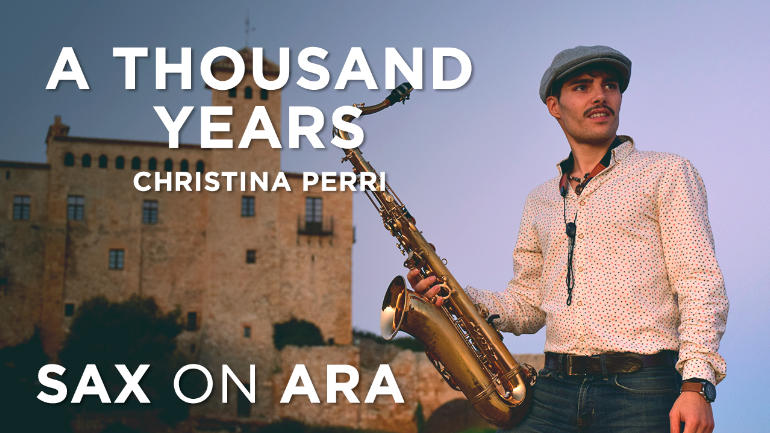 A Thousand Years de Christina Perri por SAXONARA en el Castell de Tamarit, Tarragona