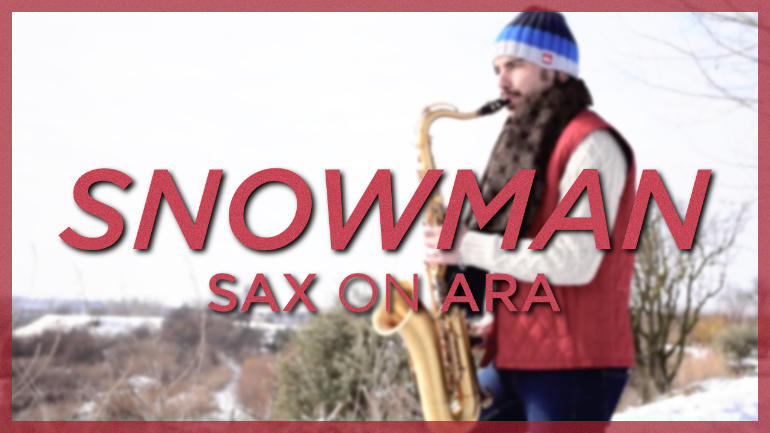 Snowman de Sia por SAXONARA en Estany d'Ivars i Vila-sana