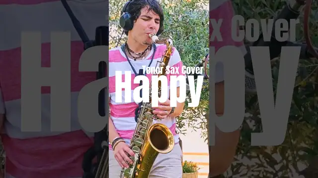 Happy by Pharrell Wiliams recorded by SAXONARA
